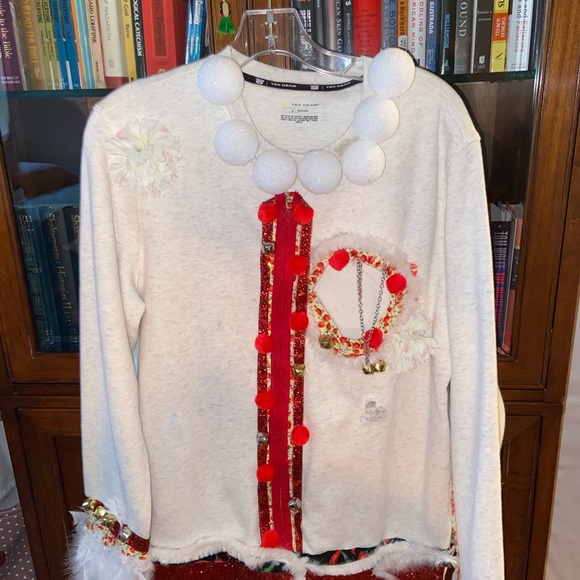 Handmade Ugly Christmas sweater - Picture 2 of 3